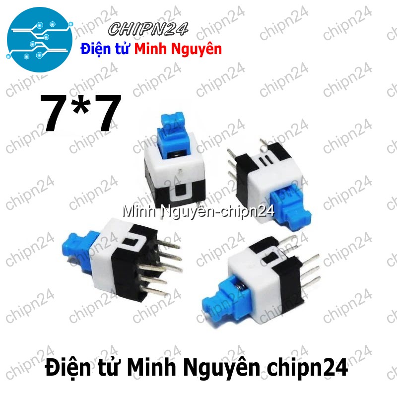 (F83) Nút nhấn 6 chân Tự Giữ (5.8x5.8mm/7x7mm/8x8mm/8.5x8.5mm) - [Chọn Loại] - HHH.00135