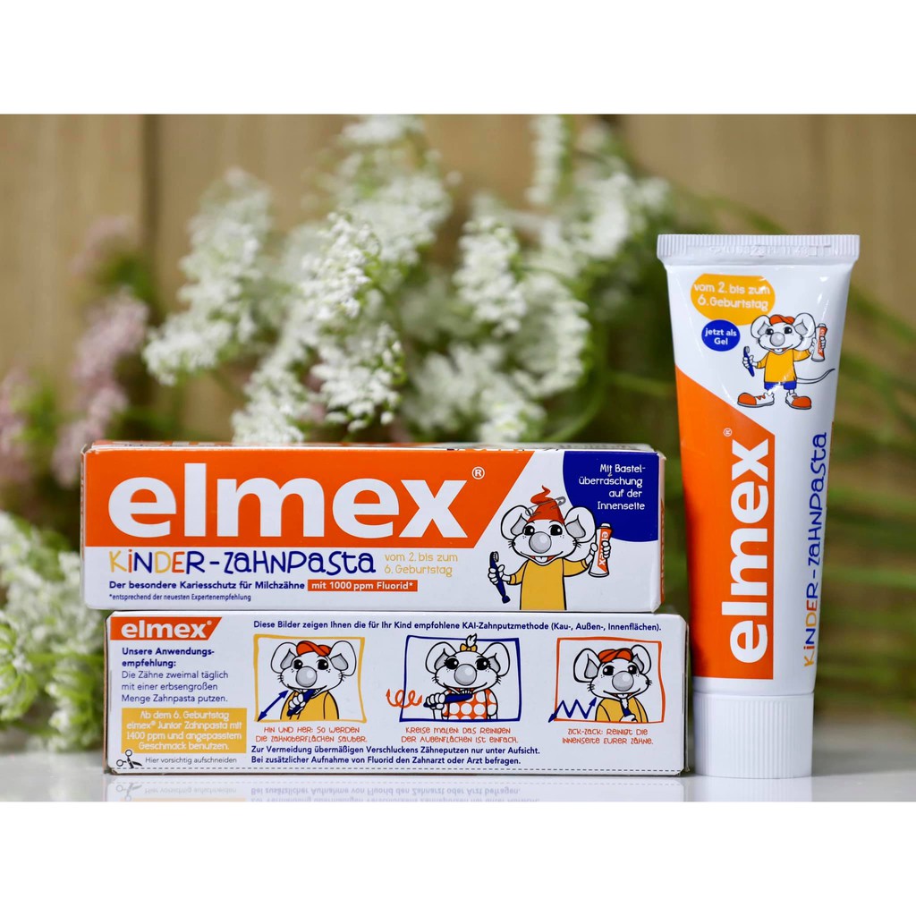 Kem đánh răng Elmex 0-6 tuổi