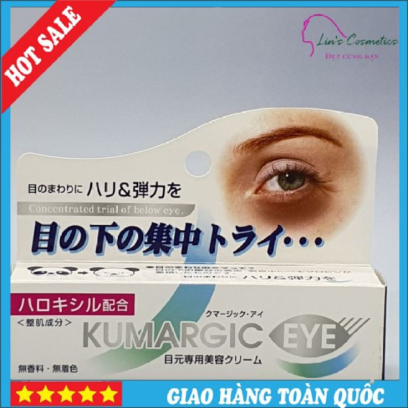 Kem Mắt Kumargic Eye Hàng Chuẩn Nhật Bản.