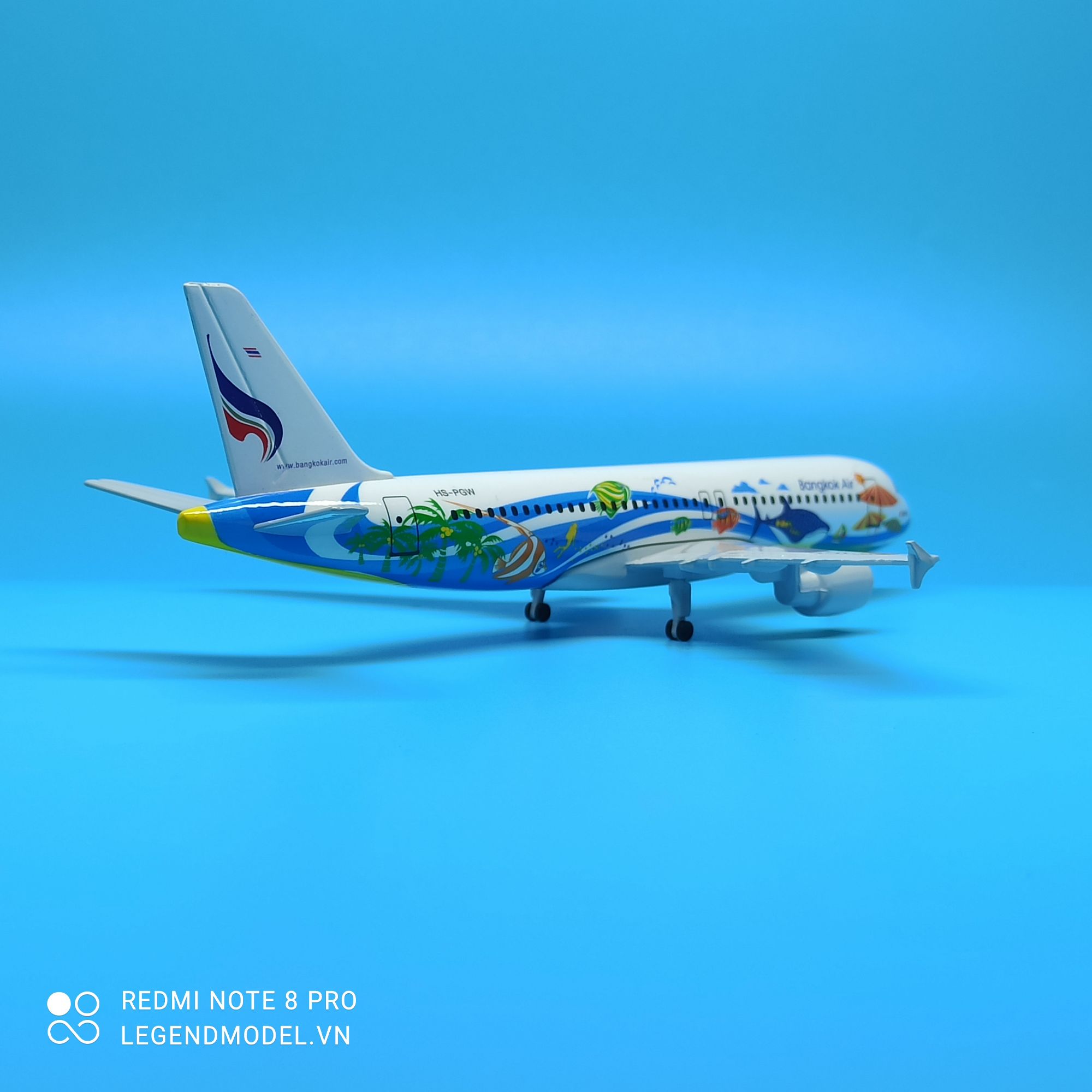 Mô hình máy bay Bangkok Airlines