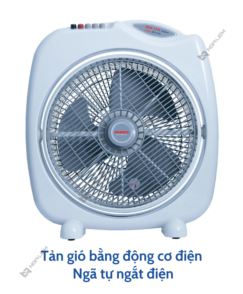 Quạt bàn đảo 4 tấc bd1410 senko
