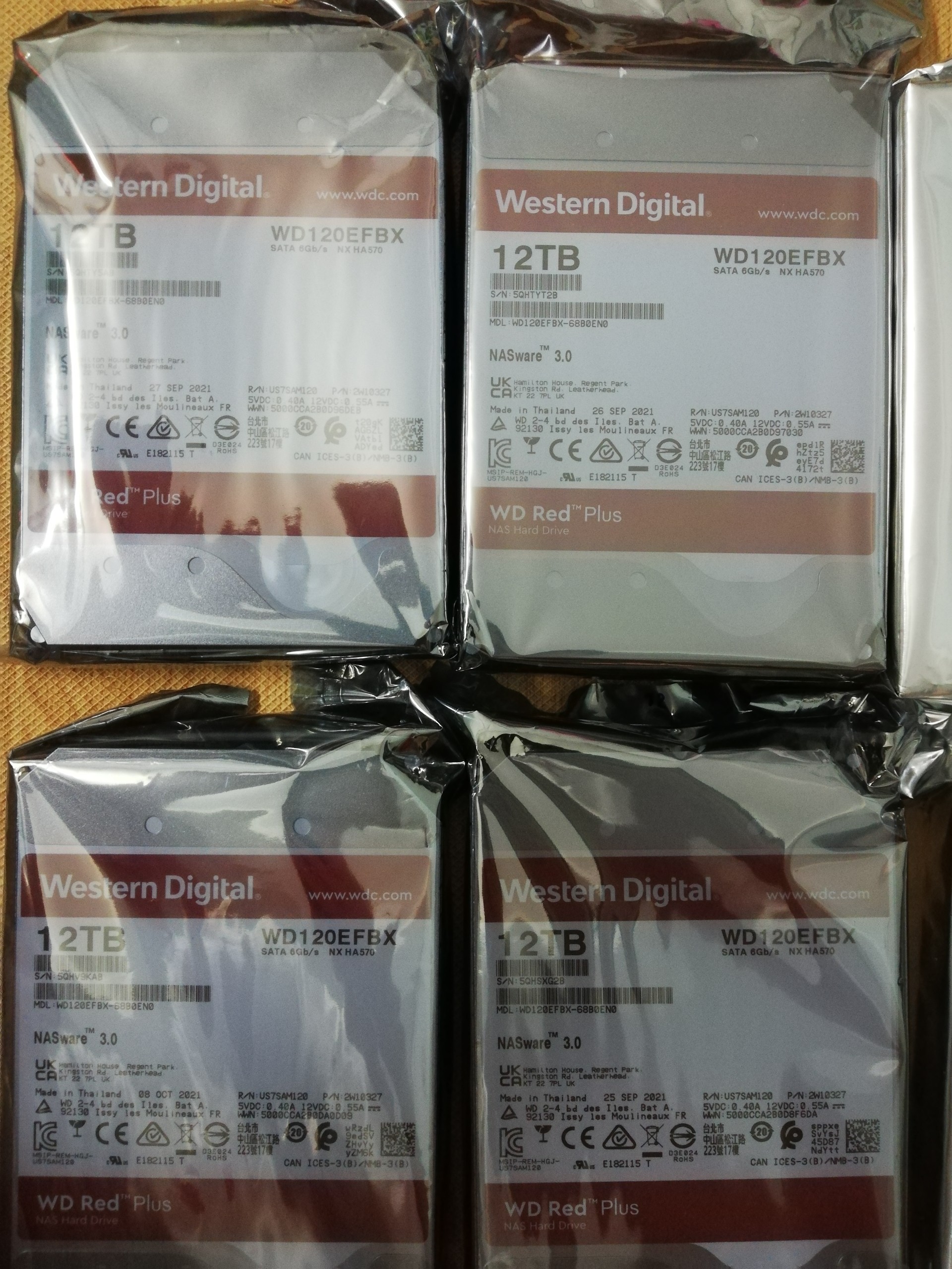 Ổ cứng WD Red Plus 12TB WD120EFBX