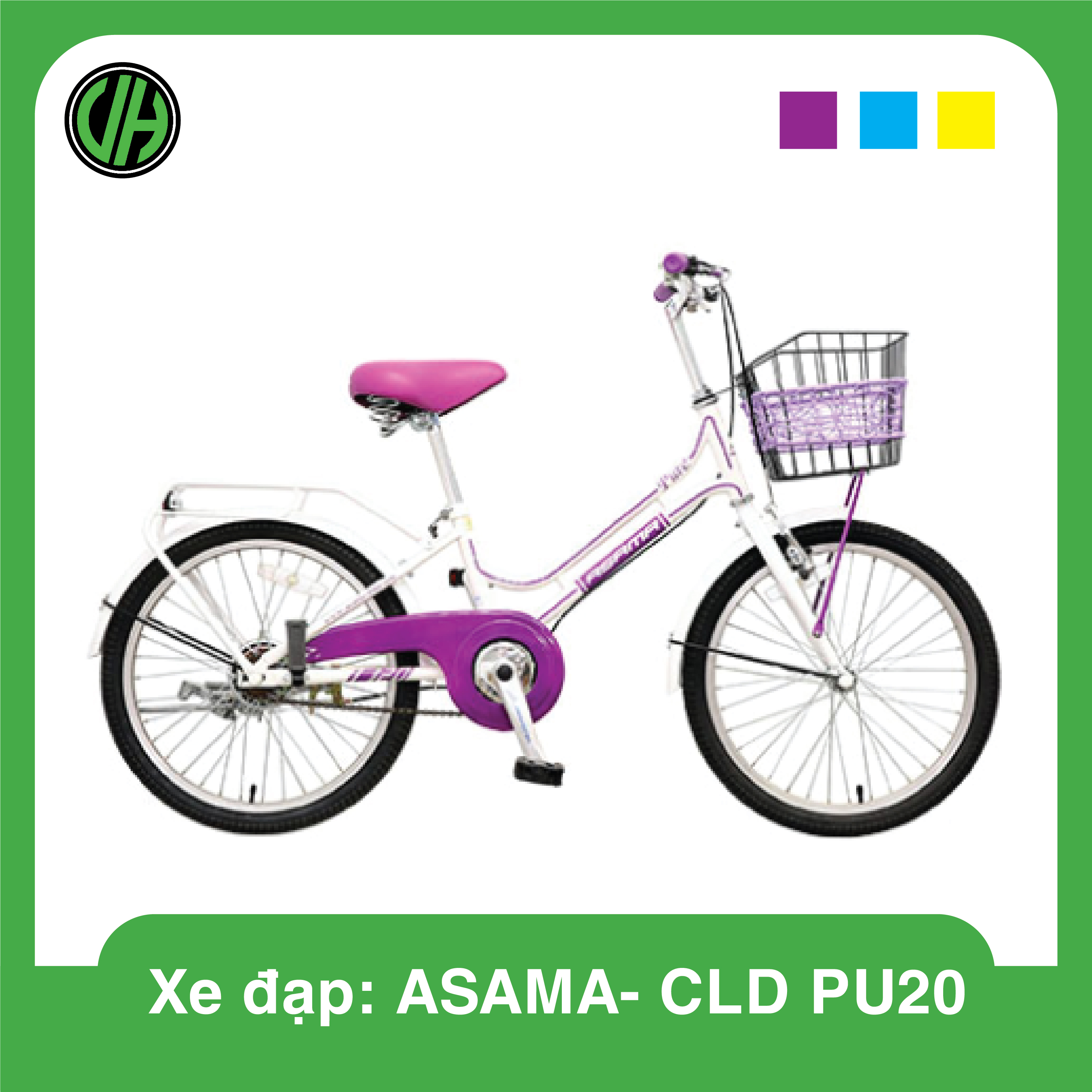 Xe đạp thời trang ASAMA CLD PU27