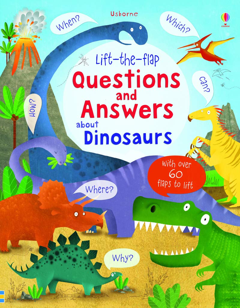 Sách - Lift-The-flap: Questions And Answers About Dinosaurs - Phương Nam Book