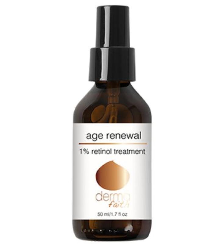 Serum giúp trẻ hóa, tái tạo và phục hồi da lão hóa Age Renewal 1% retinol Treatment – Derma Faith cao cấp