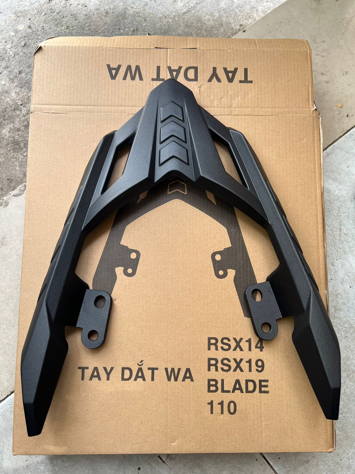 Tay dắt/ cảng sau nhôm xe wave rsx 2014/ rsx 2019 và blade / wave 110