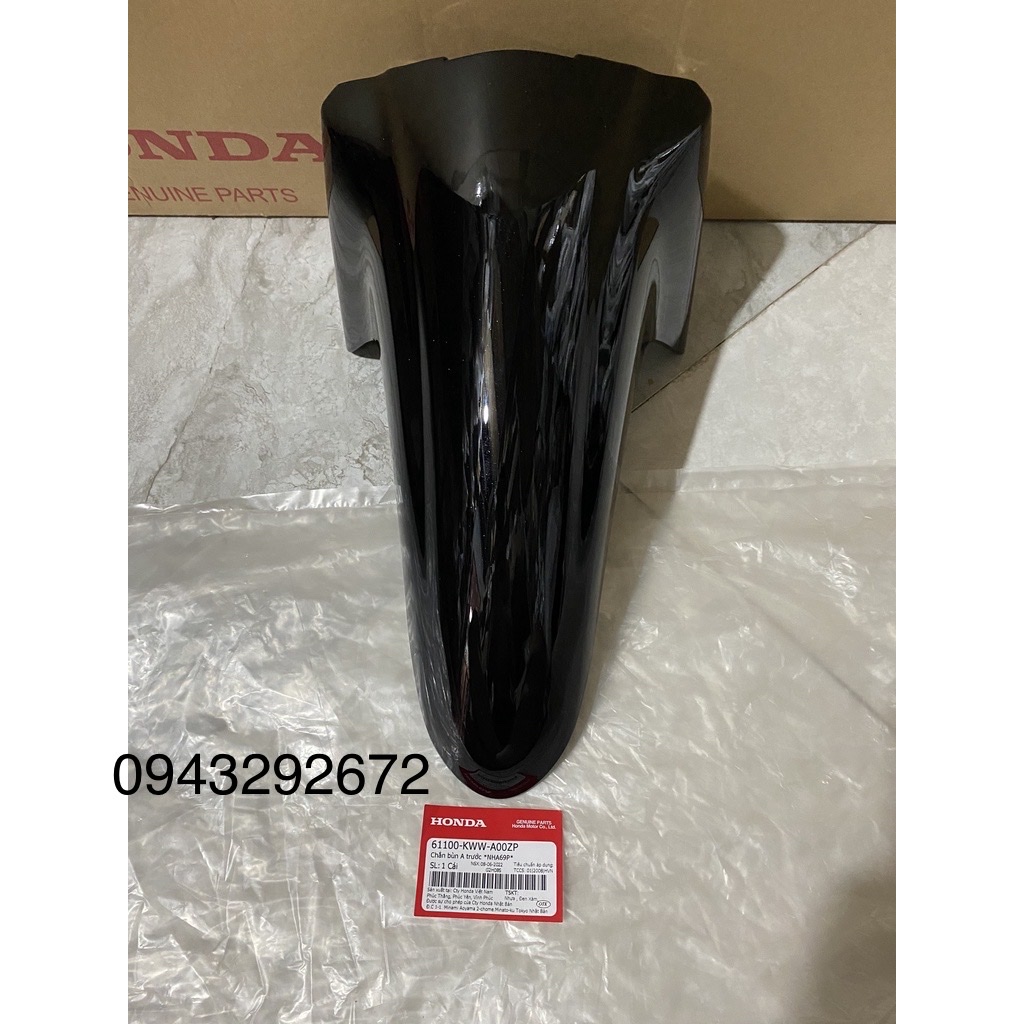 Dè (Chắn Bùn Trước) Wave S110, Rsx110, Rs110 (2009 > 2010) Màu Đen Honda (61100KWWA00ZP)