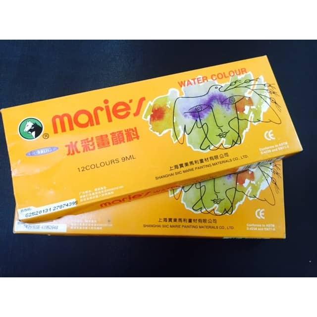 MÀU NƯỚC MARIES 12 MÀU E1306