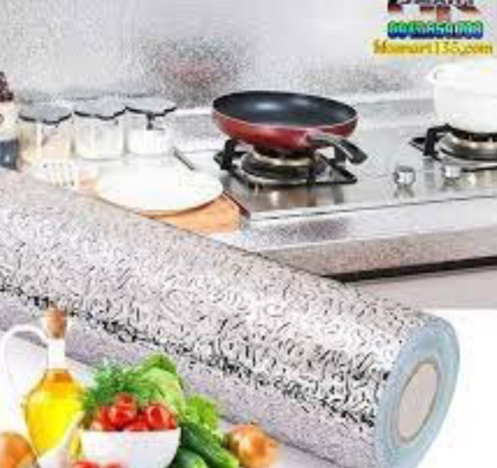 giấy bạc dán bếp