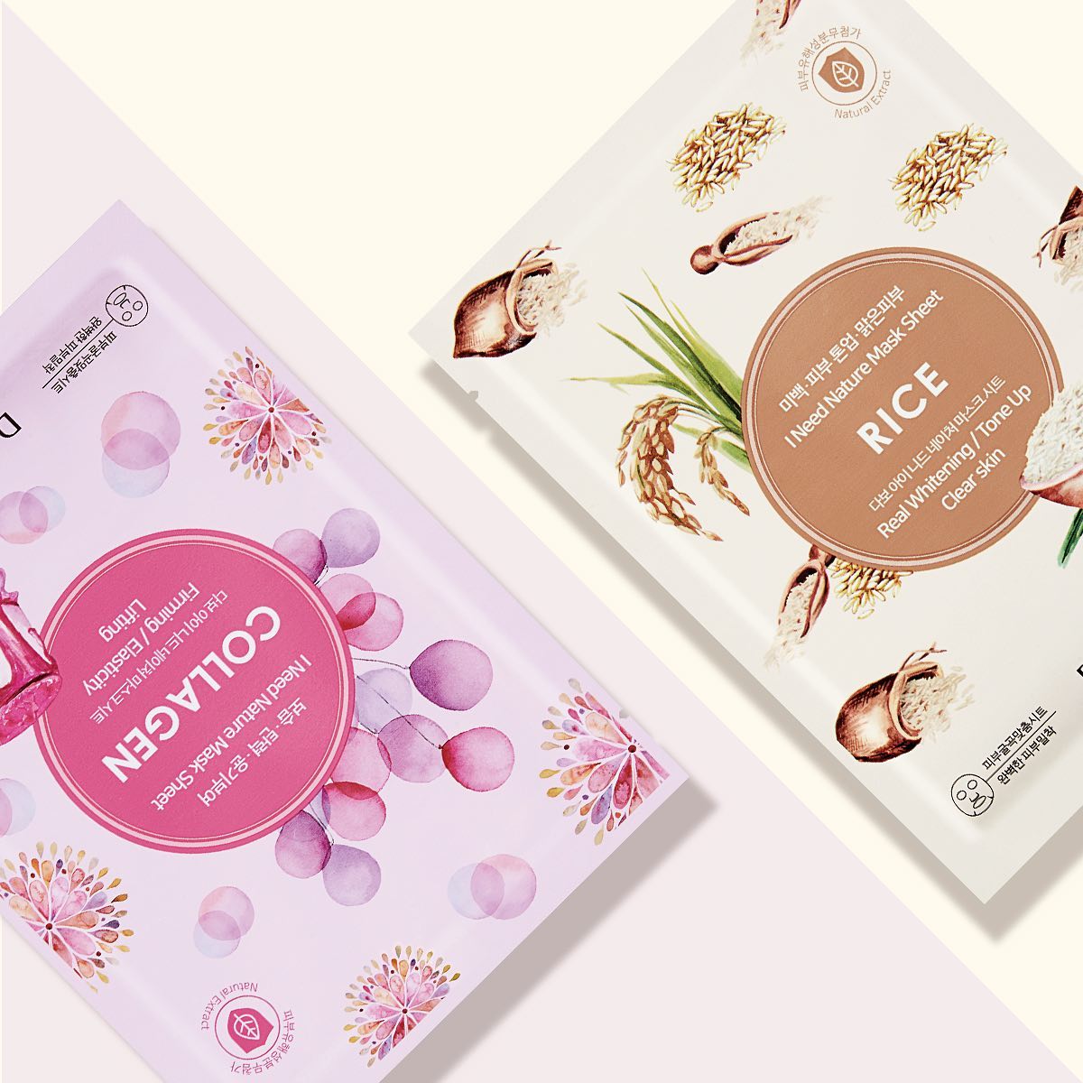 Mặt nạ miếng đắp mặt cao cấp DABO I Need Nature Mask Sheet