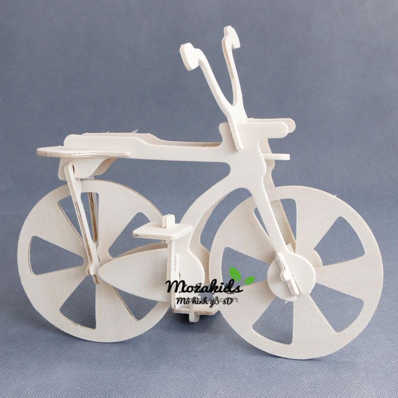 Mô hình lắp ráp gỗ 3D  (PT-01) Xe Đạp
