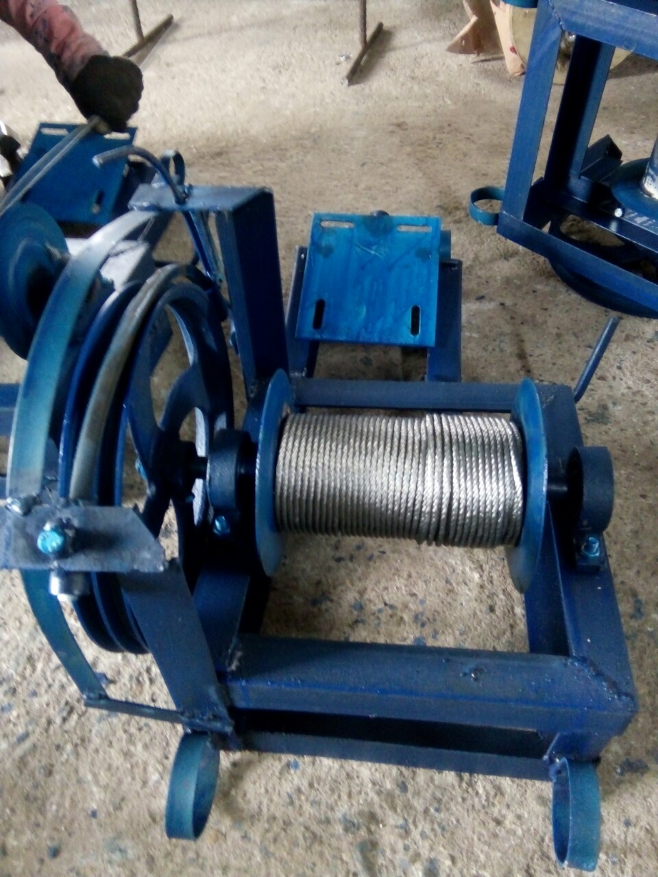 Máy tời xây dựng dân dụng chưa có motor Cáp 35m