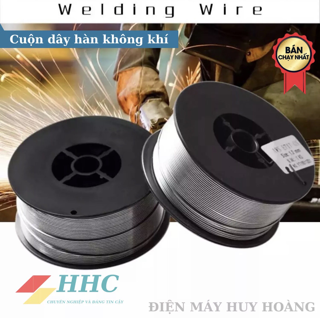 Cuộn Dây Hàn Mig 1kg 1mm (Không dùng bình khí)