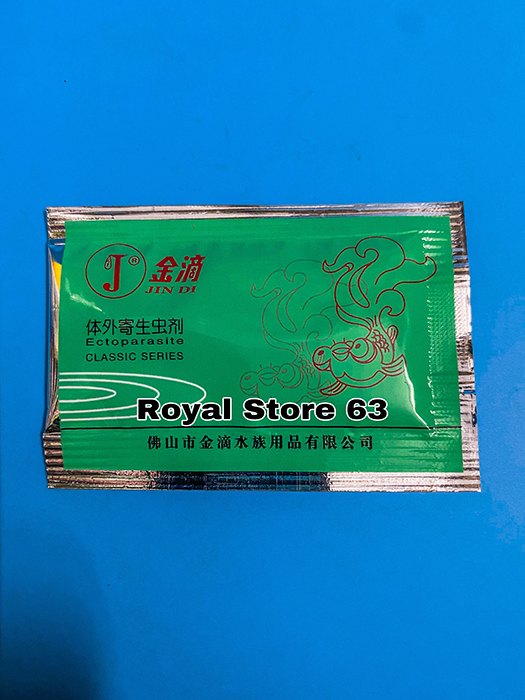 Jindi gói Xanh Lá bệnh rận nước và trùng mỏ neo trên cá cảnh
