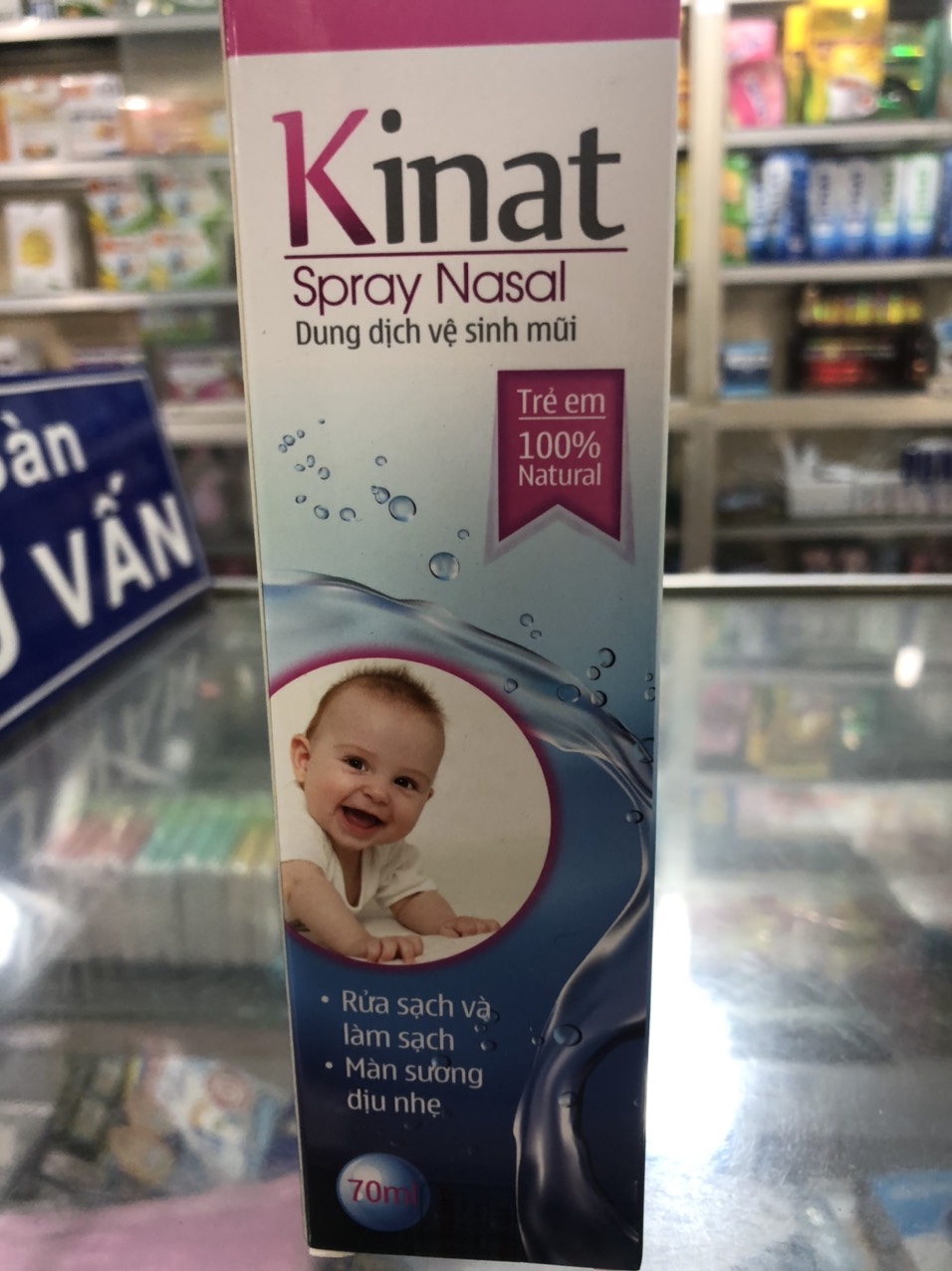[HCM]KINAT- XỊT MŨI AN TOÀN CHO BÉ