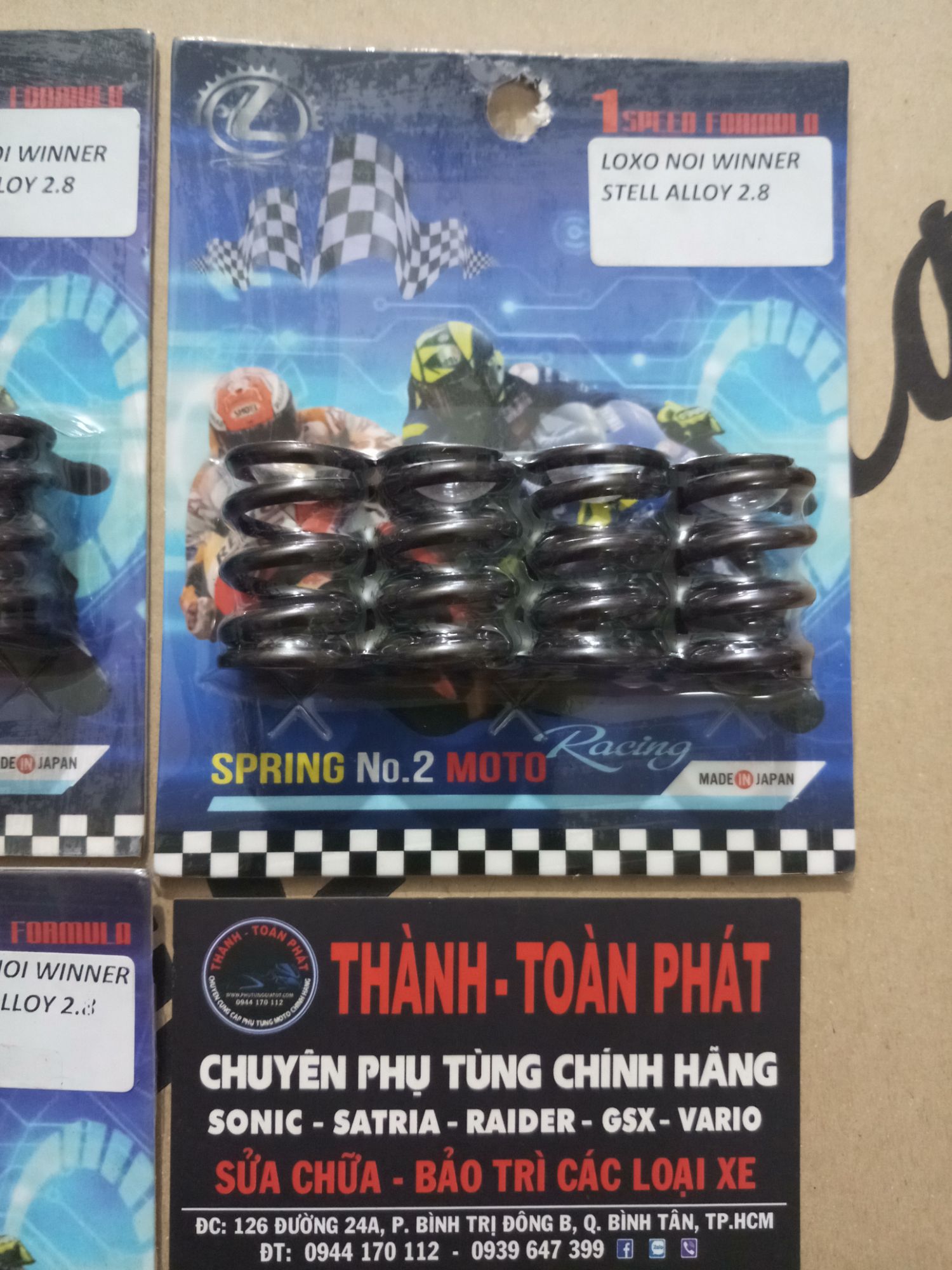 Lò xo nồi độ Sonic 150,Winner