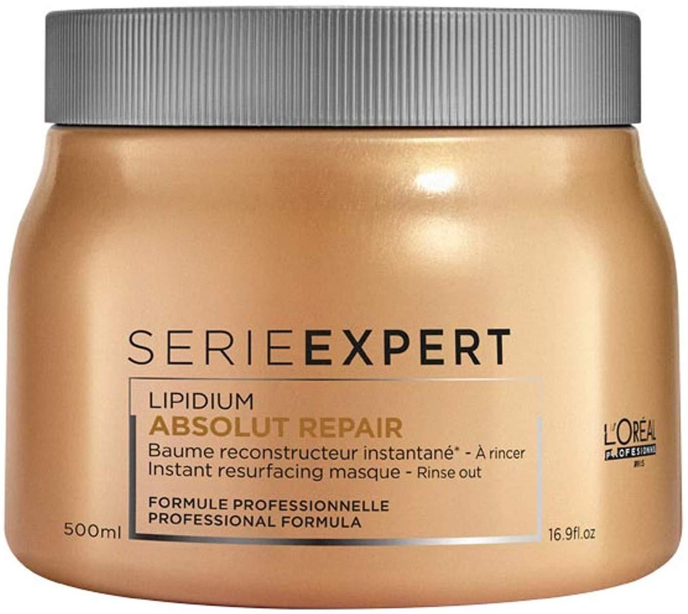 Dầu hấp phục hồi tóc hư tổn Absolut Repair Lipidium Loreal 500ml