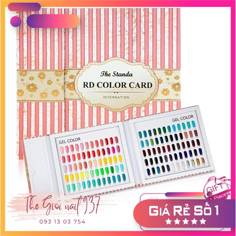 Sổ gắng móng mẫu nail 120 ô - bảng mẫu nail - tgn937