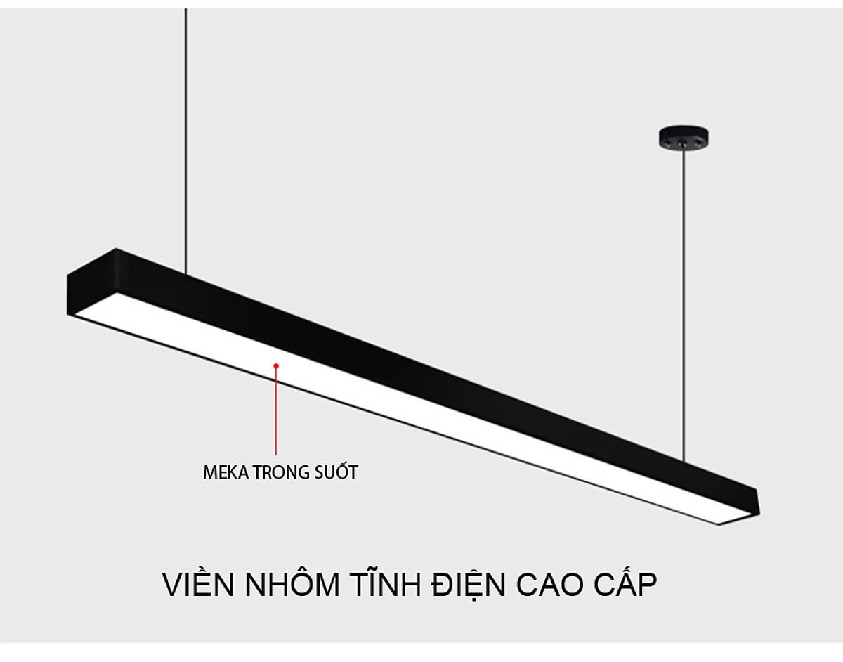 Đèn thả văn phòng - đèn máng thả trần cao cấp HKT00