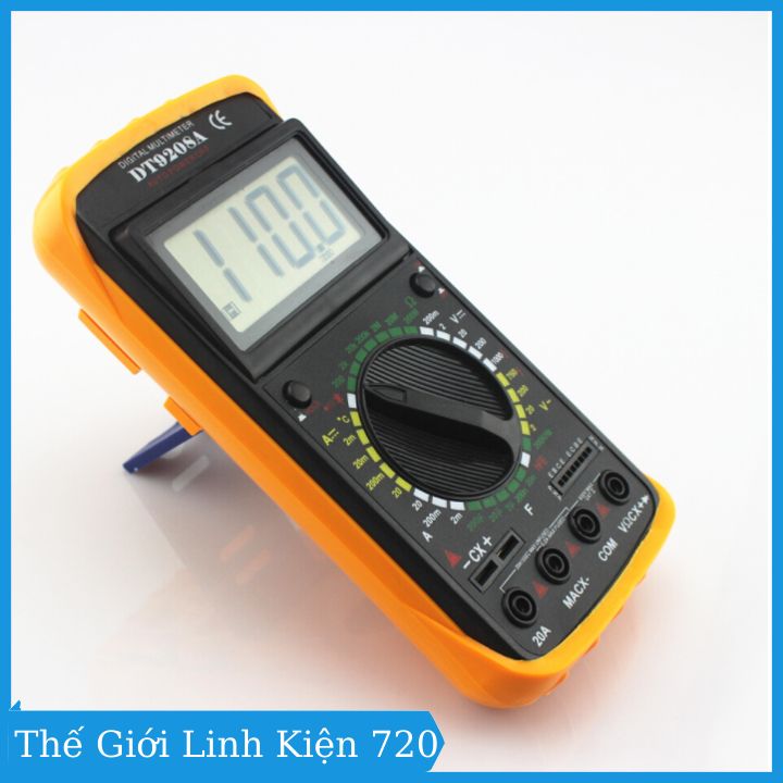 Đồng hồ đo vạn năng DT-9208A ( BH : 3 tháng )