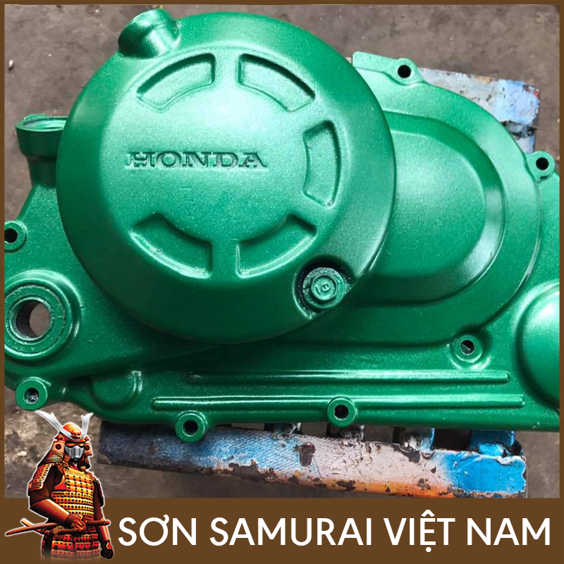 Chai sơn màu xanh Ngọc Bích 1380 sơn samurai