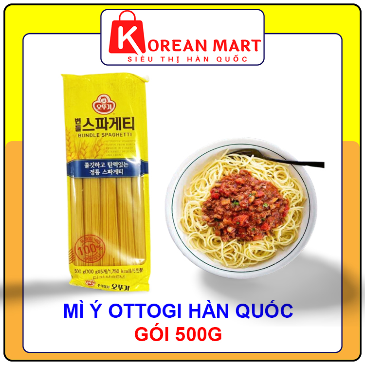 Mì ý Spaghetti Ottogi Hàn quốc gói 500g
