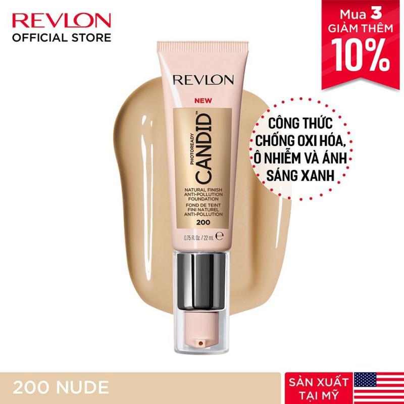 Kem nền chuyên nghiệp Revlon PhotoReady Candid™ Natural Finish Anti-pollution 22ml