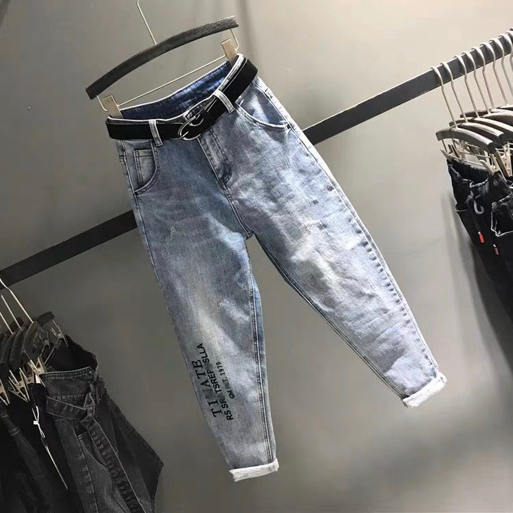 QUẦN BAGGY JEAN NỮ BO CHÂN MẪU MỚI JULYSHOP94 JL420