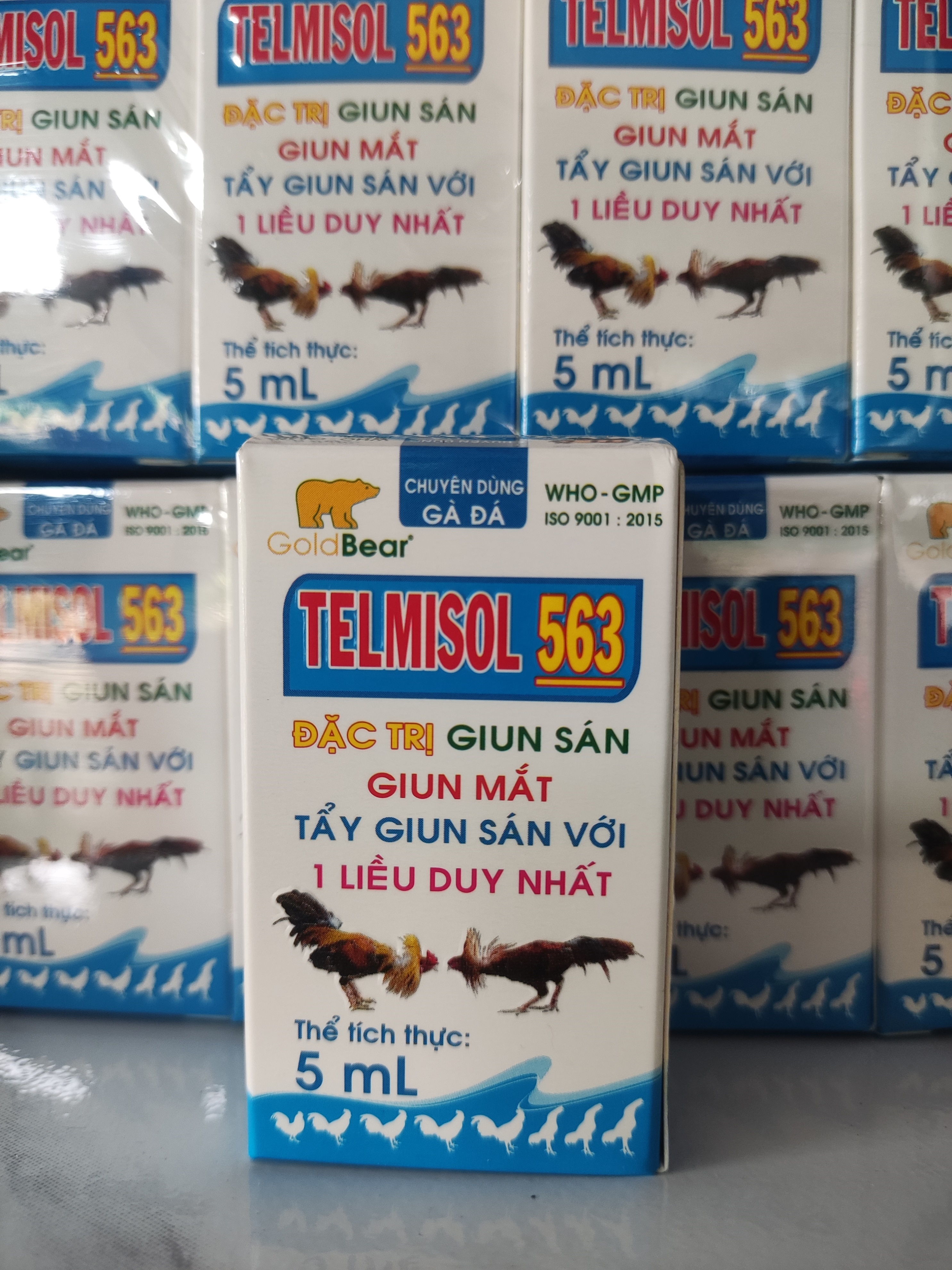 Xỗ lãi giun mắt telmisol 563 lọ 5ml