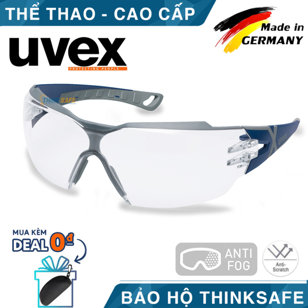 [HCM]Kính bảo hộ UVEX PHEOS CX2 kính chống bụi chống hơi nước chống trầy xước vượt trội Chống tia UV mắt kính đi xe máy lao động phòng dịch - Bảo Hộ Thinksafe