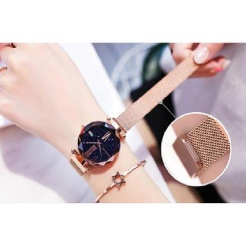 [HCM]( Tặng pin Tặng hộp )Đồng hồ thời trang nữ dây nam châm DIMINI - Hàn Quốc