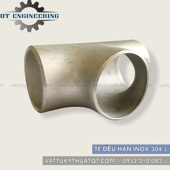 Tê Đều Hàn Inox 304 - SCH10 | VATTUKYTHUATQT.COM