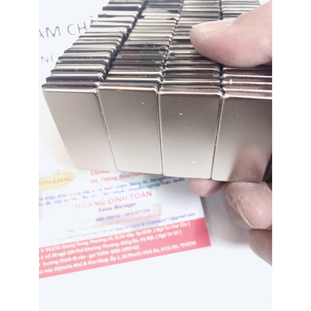 Nam châm viên 40x20x3mm , nam châm siêu tiện dụng