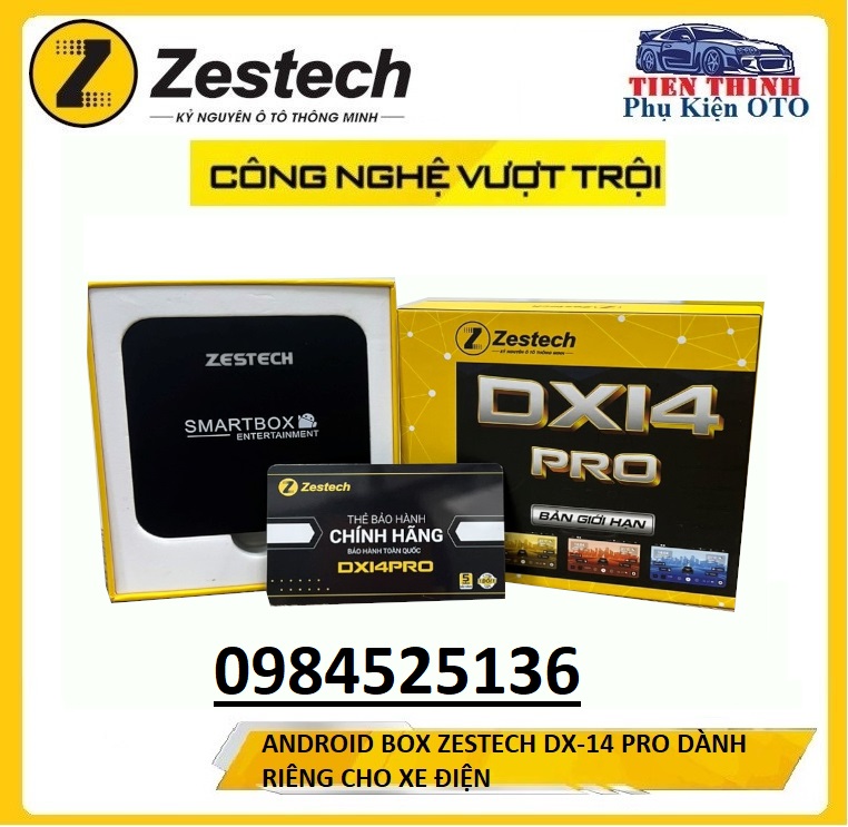 Carplay android zestech dx-14 pro dành riêng cho xe điện cho xe ai box ram 8gb 128gb lắp ô tô cắm sim 4g ,wifi - tặng kèm vietmap s1 - android box cho ô tô- android box cho xe hơi