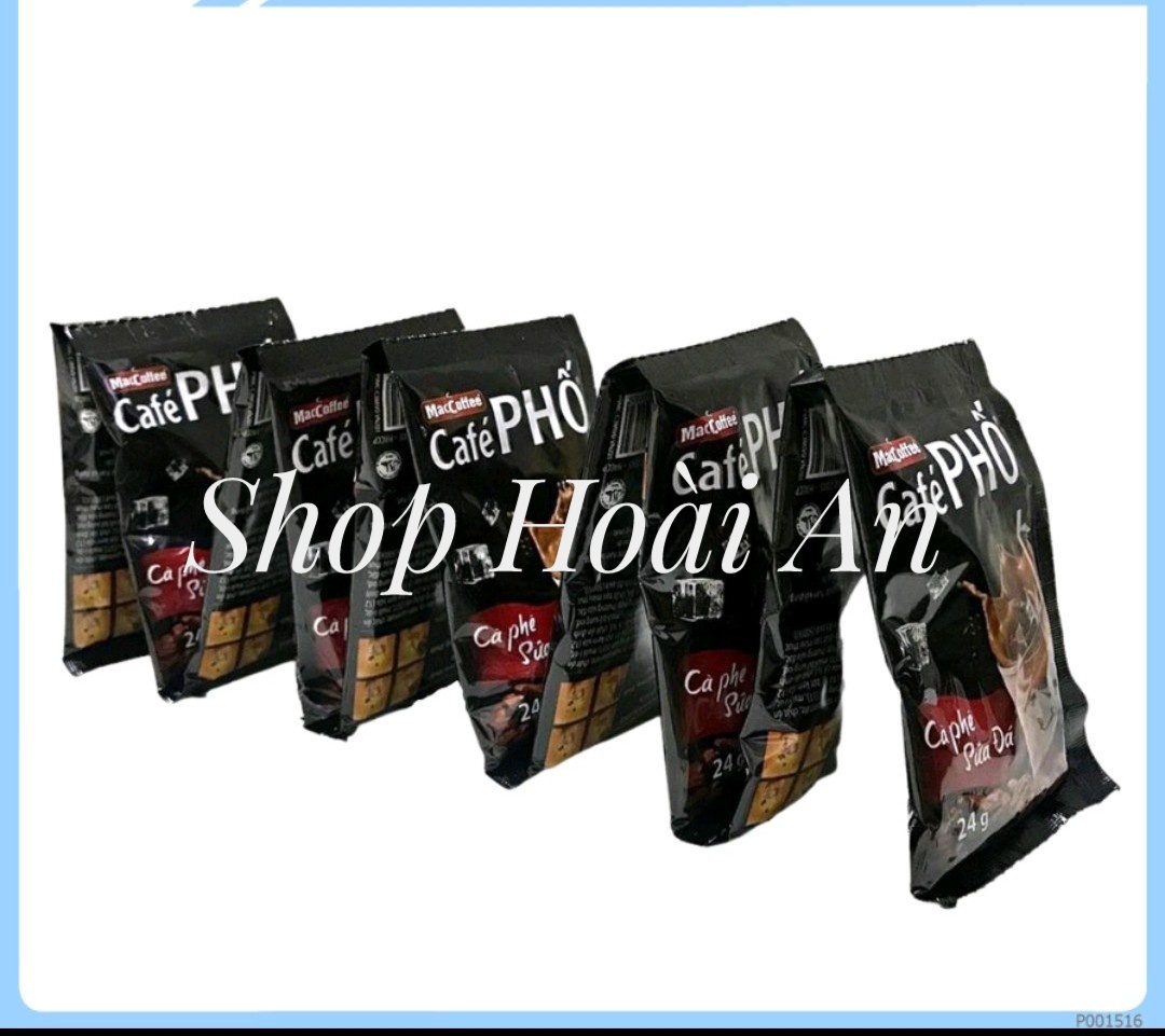 [HCM]Cà Phê phố sữa dây ( 10 gói x 24g).