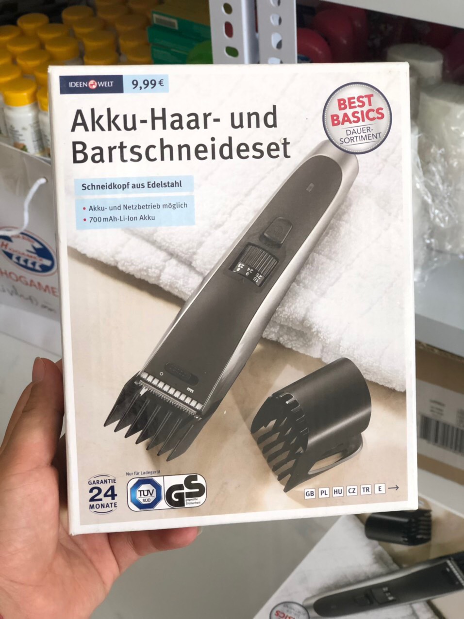 🇩🇪TÔNG ĐƠ CẮT TÓC IDEEN WELT - Hàng nội địa Đức