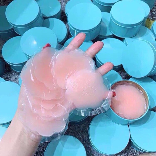 Set 2 (cặp) Miếng dán ngực, dán ti silicon