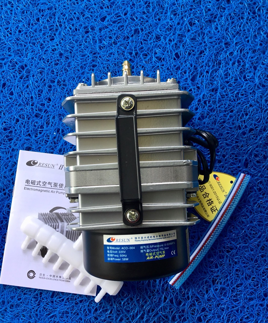 Máy Sủi Oxy Hồ Cá RESUN ACO 004 (58W) ACO-004 ACO004