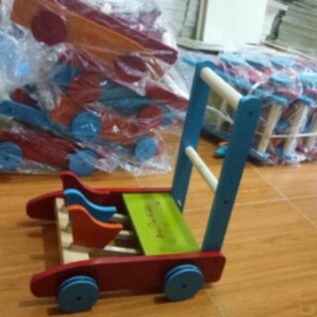 Xe tập đi bằng Gỗ Cho Bé (Rẻ Vô Địch)