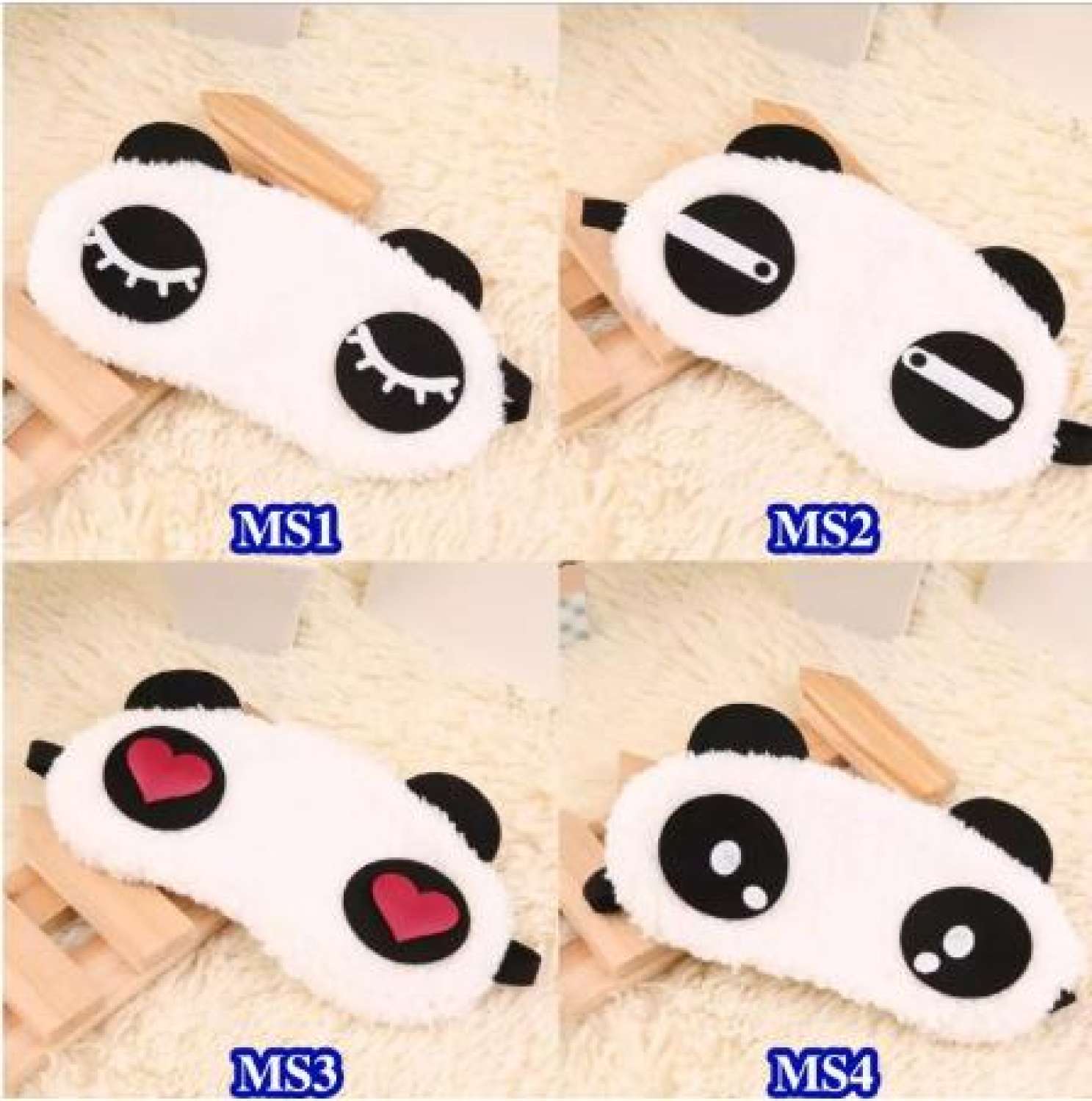 Miếng che mắt khi ngủ panda dễ thương - mặt nạ che mắt ngủ - siêu tiên lợi shop giao màu ngẫu nhiên
