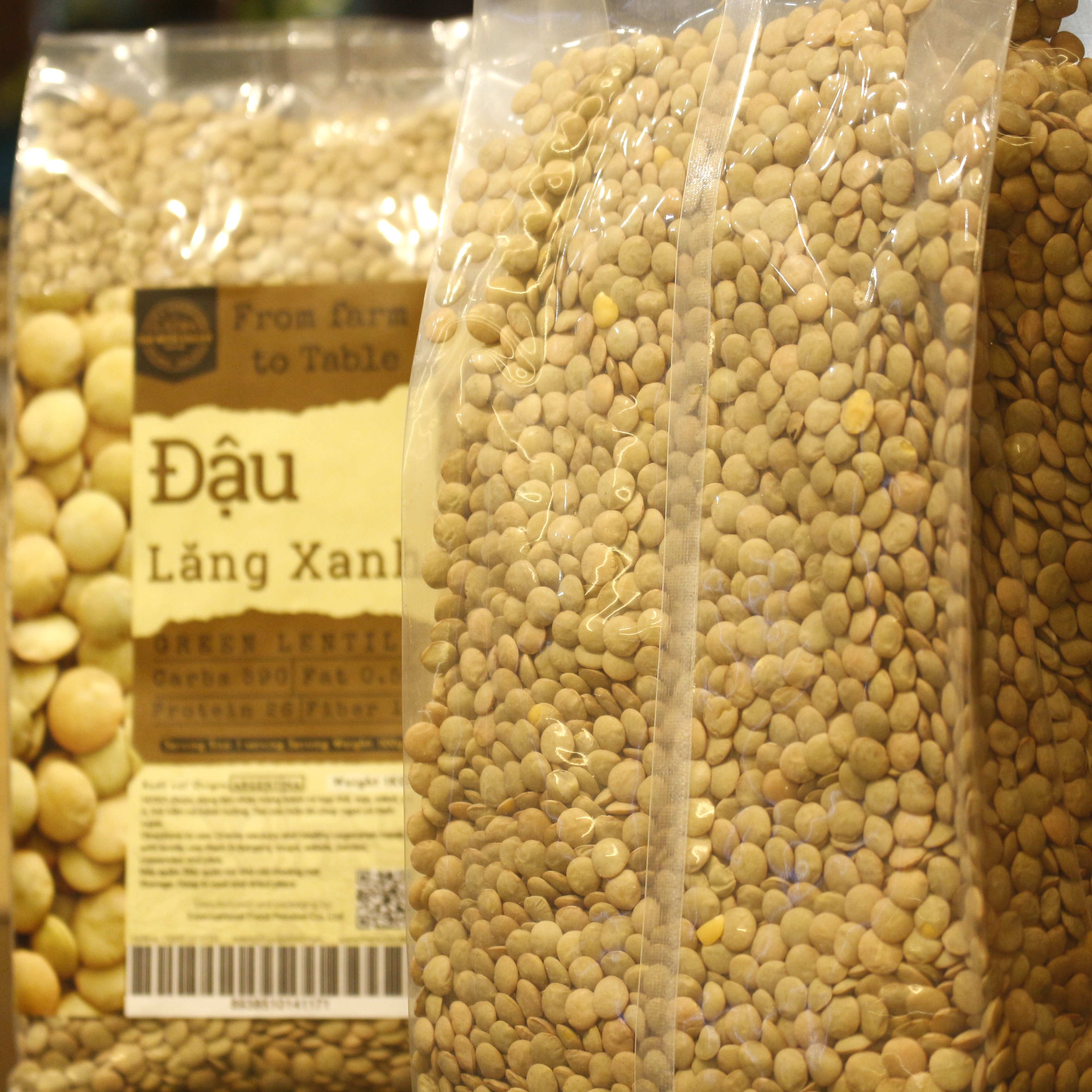 Đậu Lăng Xanh - GREEN LENTILS The Nuts Valley