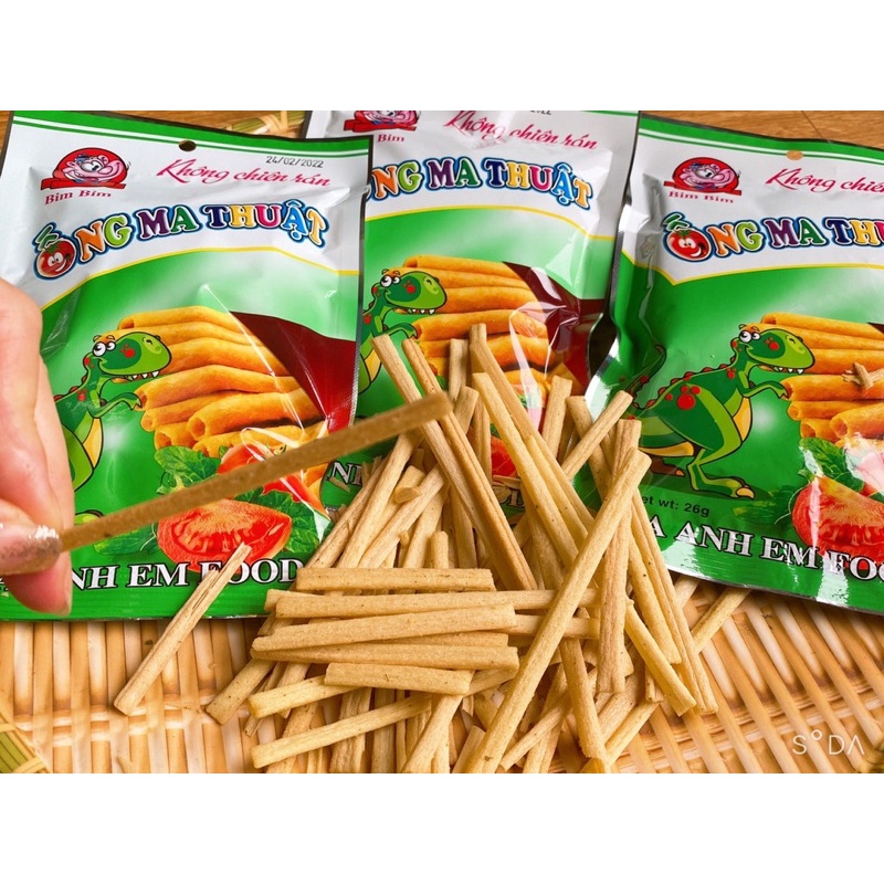 Snack Ống Ma Thuật - Lẻ 1 gói