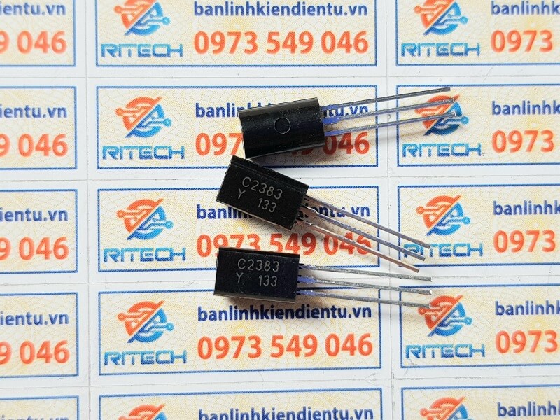 Combo 20 con 2sc2383, c2383 transistor npn 1a/160v to-92