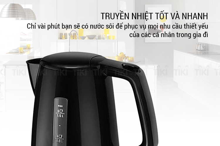[ Hàng Xả Kho ] Bình Đun Siêu Tốc Electrolux 1.5L