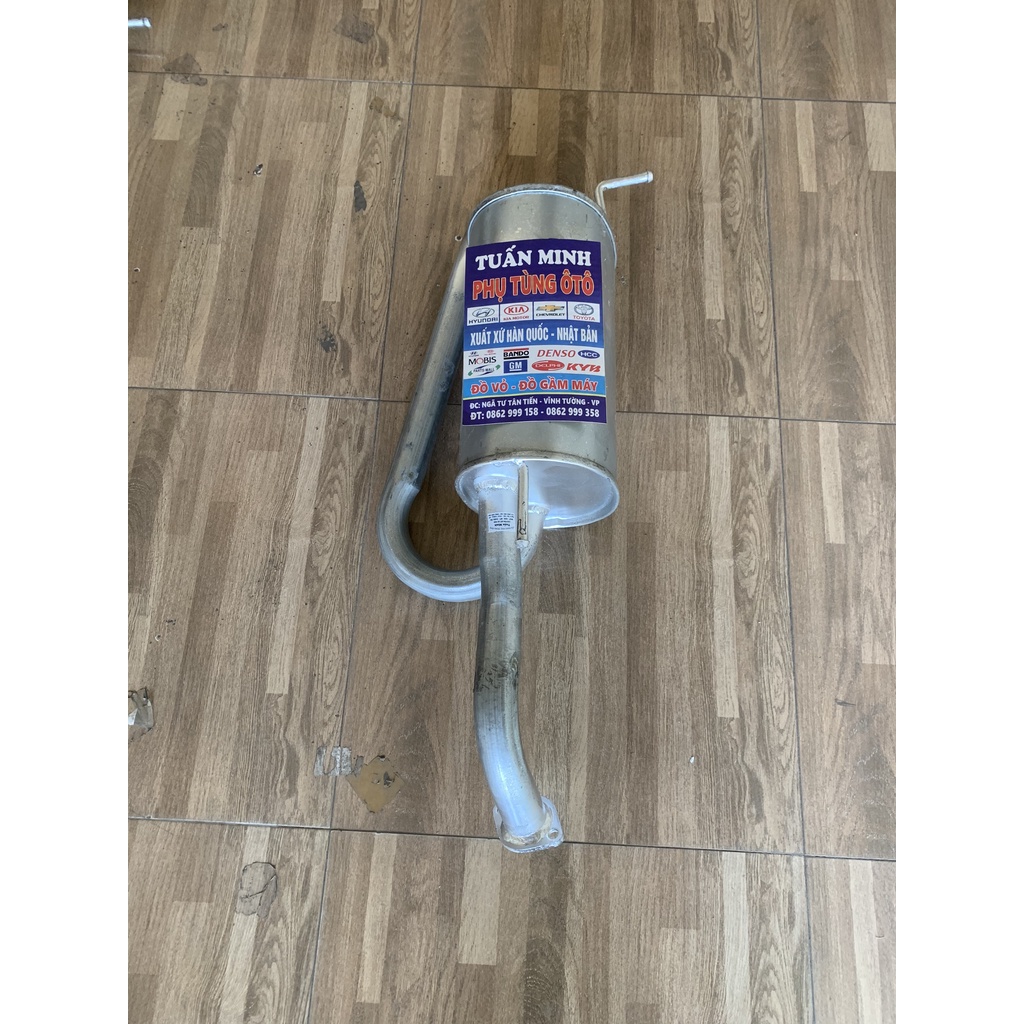 Ống xả, bô xả Spark 2008-2011 M200 (Matiz3)