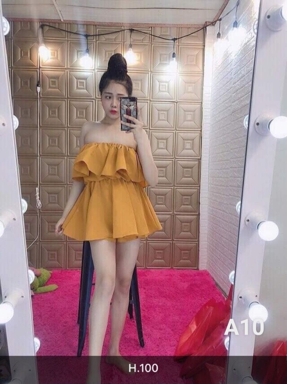 jumsuit ống ( dưới 55 kg )jumsuit kiểu tầng ống