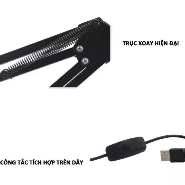 ĐÈN KẸP BÀN DESK PIXAR LAMP (Không Kèm Bóng)