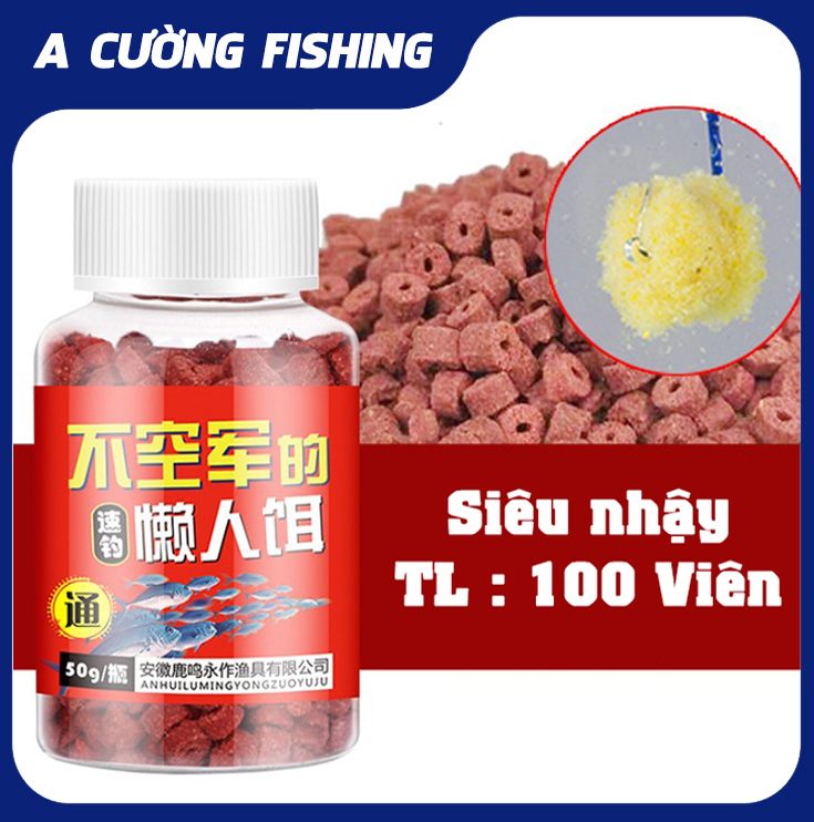 [ Siêu Nhậy ] Mồi câu cá tra dạng viên Siêu Nhậy