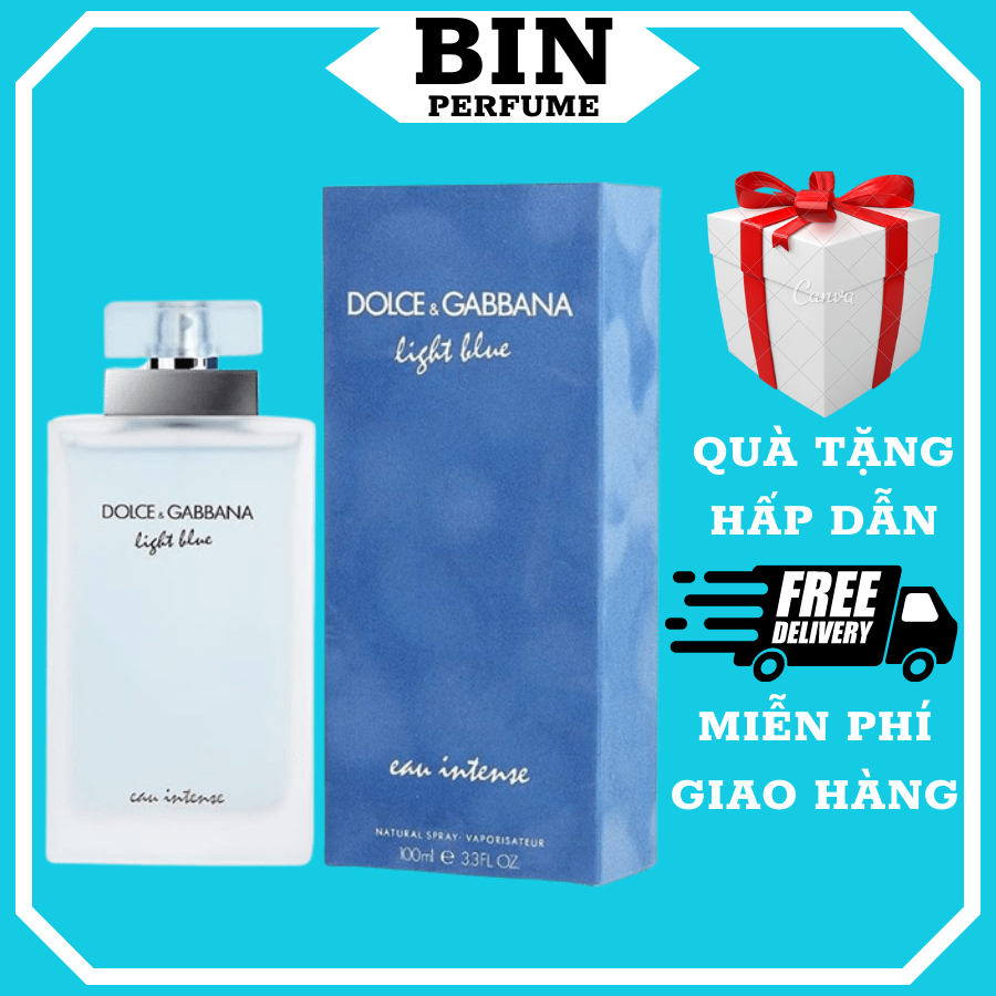 Nước hoa Dolce & Gabbana Light Blue,hương thơm nữ tính