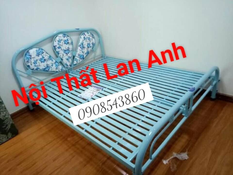 Giường sắt giá rẻ 1m6 x2m